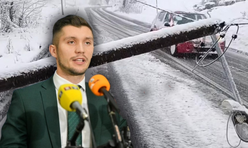 Kresojević “pobrkao lončiće”: Optužio Elektrokrajinu, a pali stub dio gradske rasvjete VIDEO