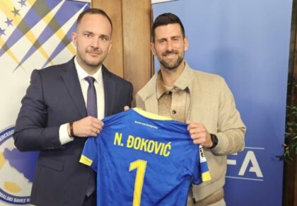 Dres i ovacije za Novaka Đokovića u Zenici FOTO/VIDEO