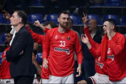 Olimpijakos siguran: Preokretom do 21. pobjede, Milutinov dominirao!