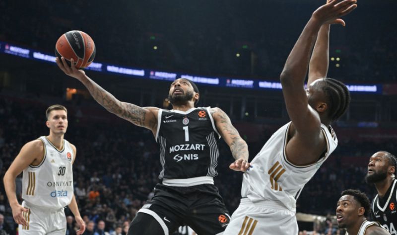 Partizan poslije drame savladao Asvel i zabilježio četvrtu pobjedu u nizu u Evroligi