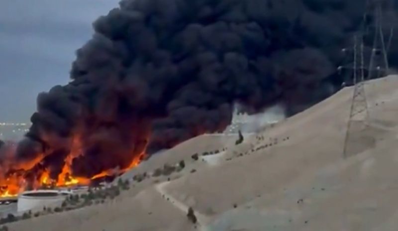 Veliki rizik od toksičnih kiša nakon eksplozija u naftnim objektima