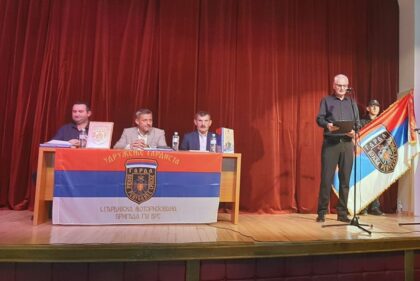 U Prnjavoru promovisana monografija “Garda – duša Republike Srpske” FOTO