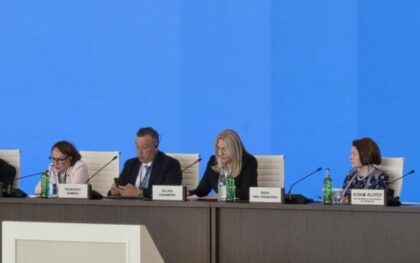 Cvijanovićeva na Global forumu u Bakuu: Premošćavanje podjela u svijetu tranzicije