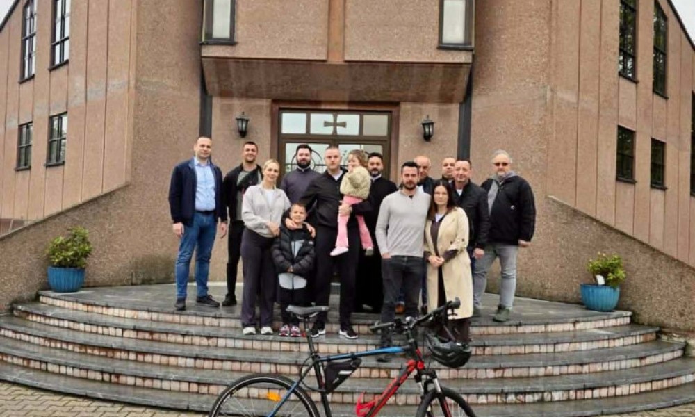 Banjalučanin krenuo biciklom ka manastiru Hilandar: 1.100 kilometara nade i vjere