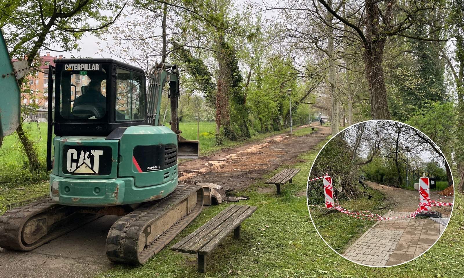 Bageri uz Vrbas od jutra: Kreće rekonstrukcija šetališta od 3,5 miliona KM FOTO
