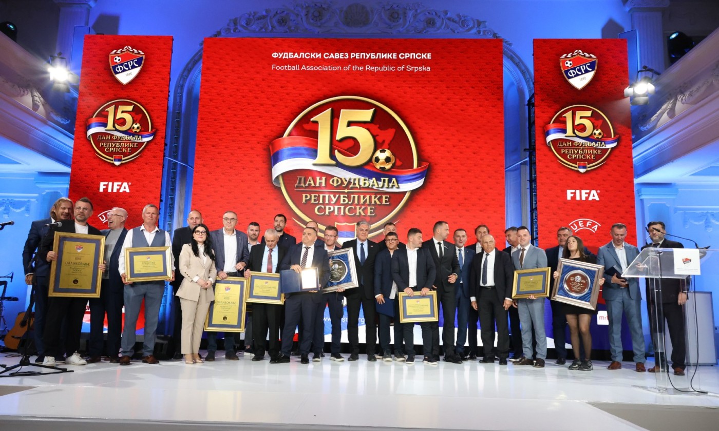 Svečanost u Banjaluci: Savić najbolji fudbaler Srpske, Žižoviću posthumno priznanje