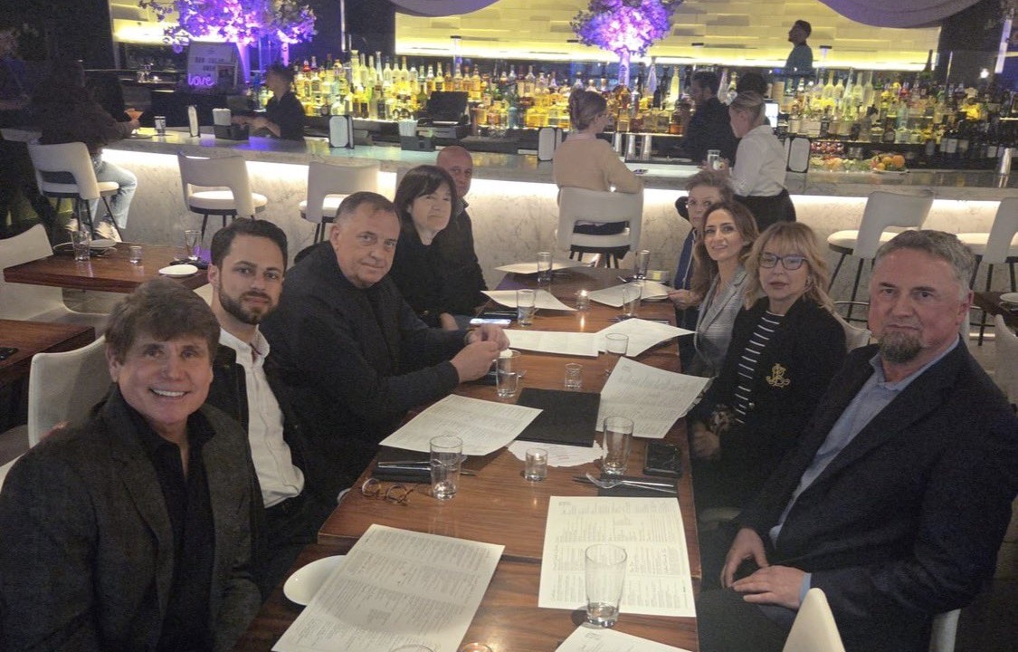 Dodik stigao u Čikago: Najavio obraćanja i prijem nagrade na univerzitetu