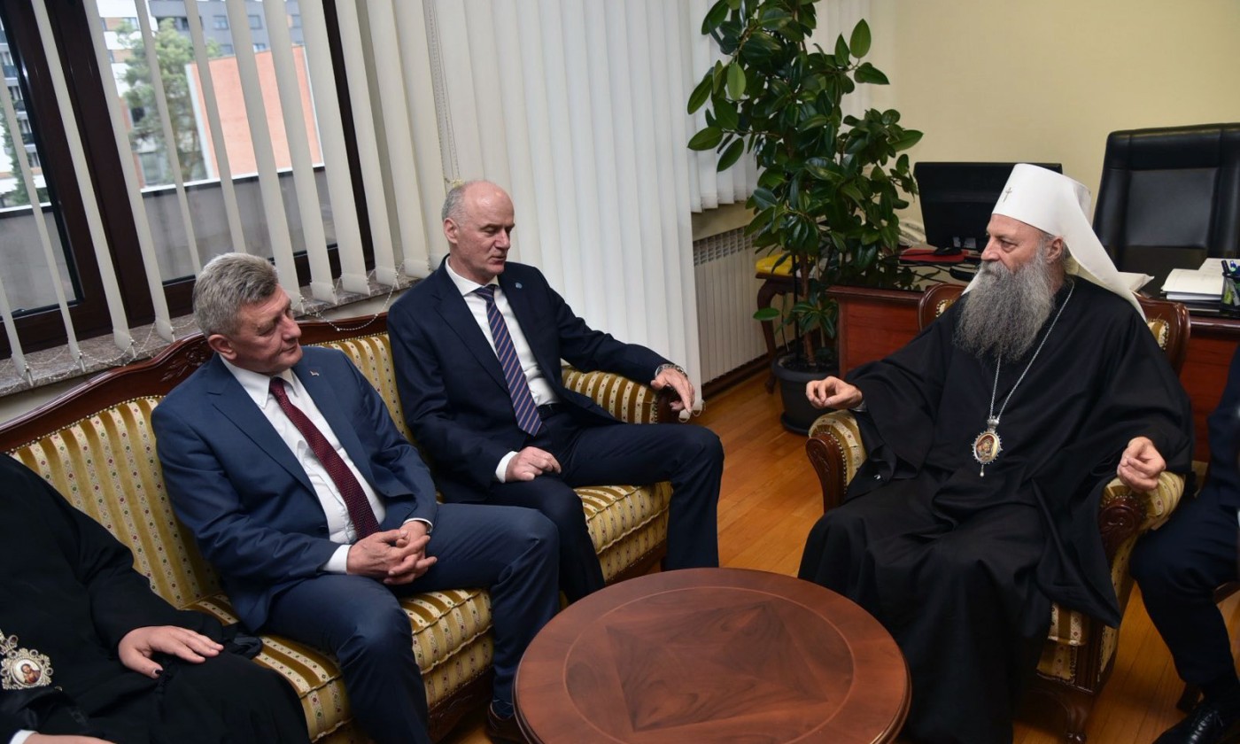 Gajanin o posjeti patrijarha Porfirija: U ime akademske zajednice želim da se zahvalim