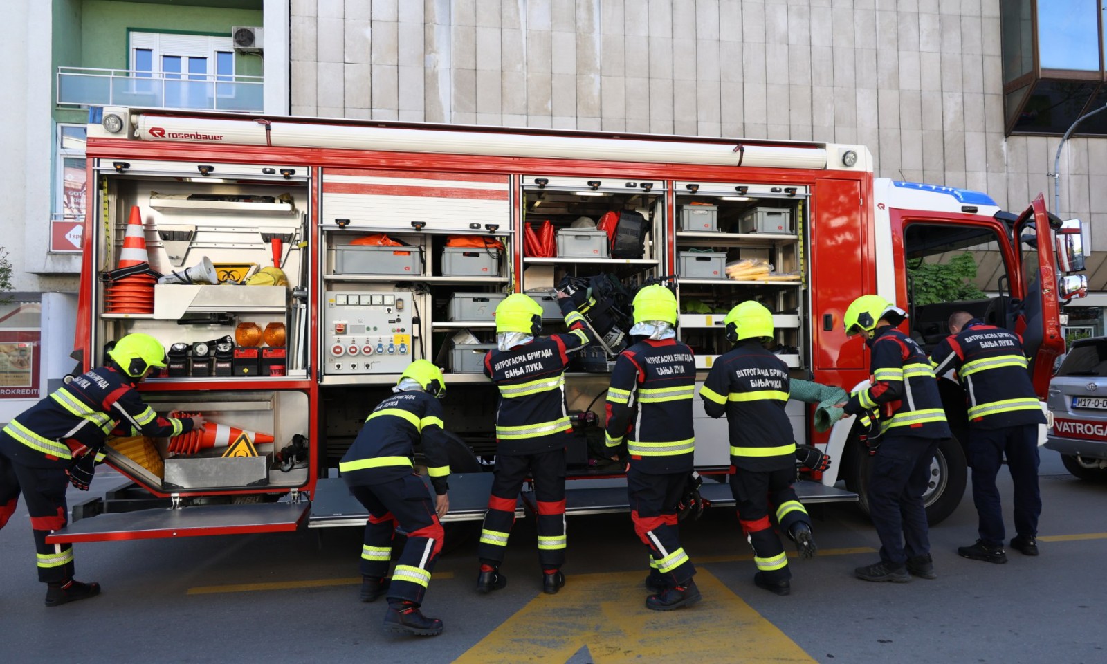 Pokazna vježba u centru Banjaluke: Kako reagovati u kriznim situacijama