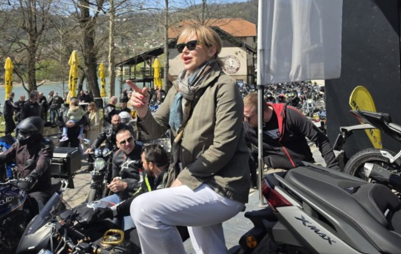 Trišić Babić poželjela motoristima sigurnu vožnju: Banjaluka mjesto druženja FOTO