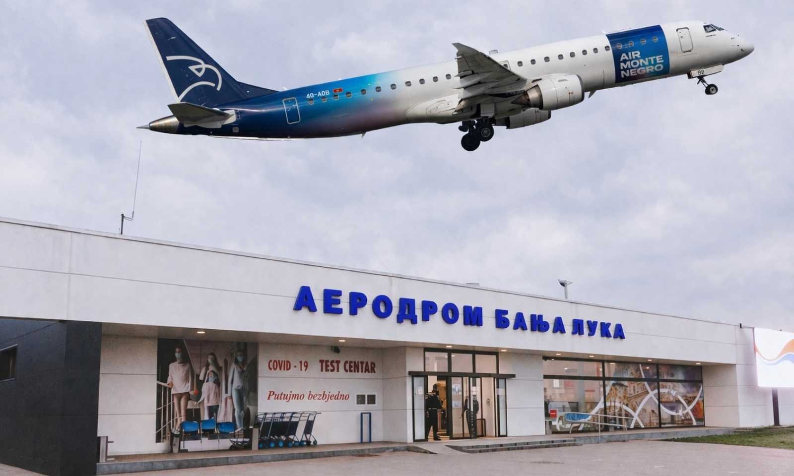 Let Banjaluka – Tivat od 80 evra: Poznati termini letova FOTO