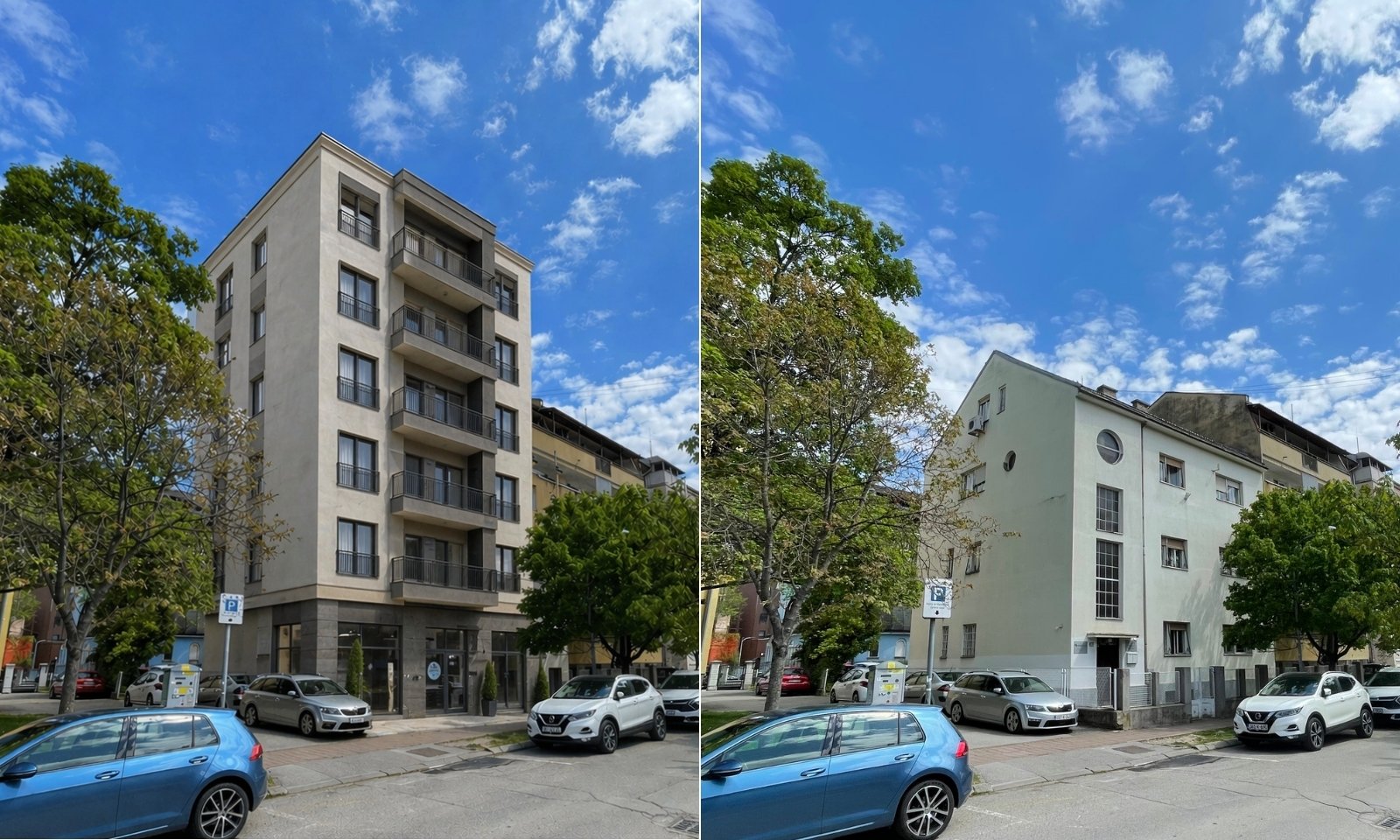 Nova zgrada u centru Banjaluke: Više stanova, manje mjesta za parkiranje FOTO