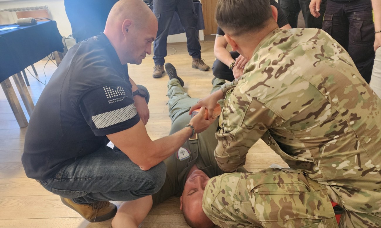 Češki instruktori u Zalužanima: Počela medicinska obuka policije i civilne zaštite