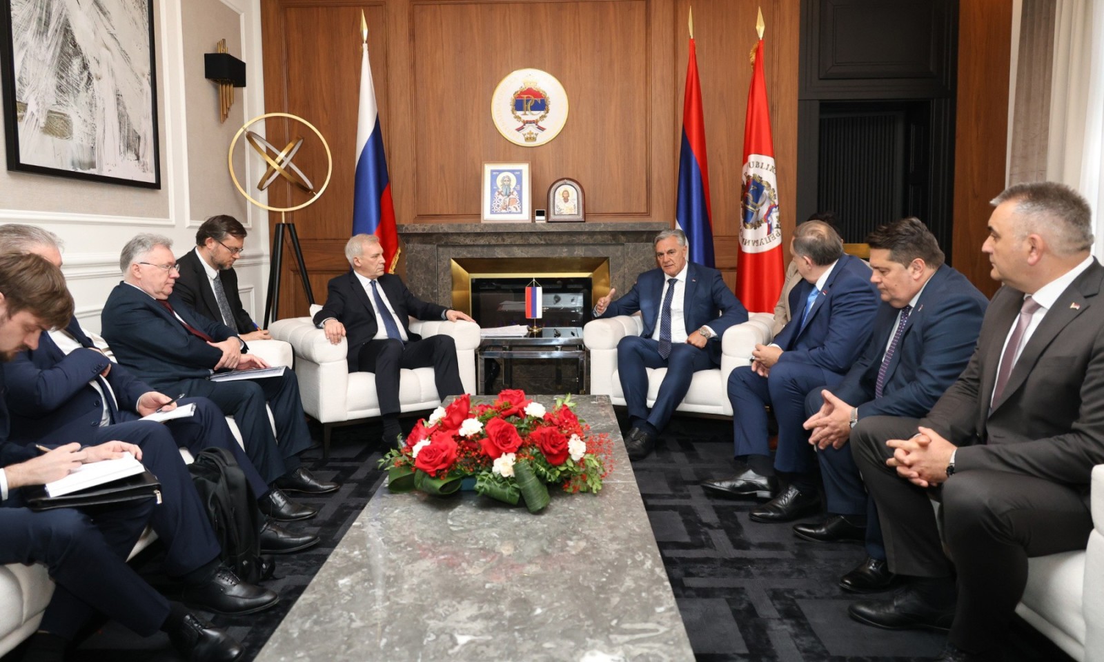 Zamjenik Sergeja Lavrova u Banjaluci: Počeo sastanak zvaničnika Srpske sa Gruškom