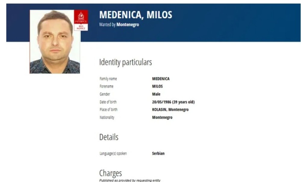 Oglasio se Medenica: Nakon što su uhapšena dva muškarca odbjegli osuđenik poručio ovo