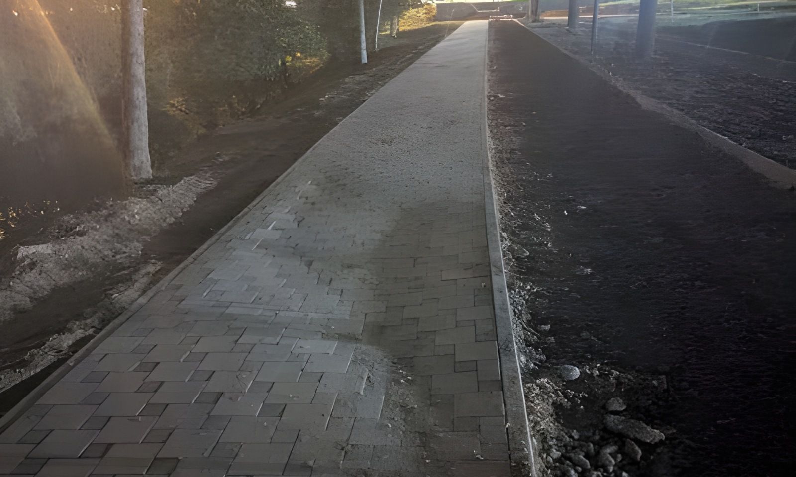 Šetalište u Banjaluci još nije završeno, a već tone FOTO