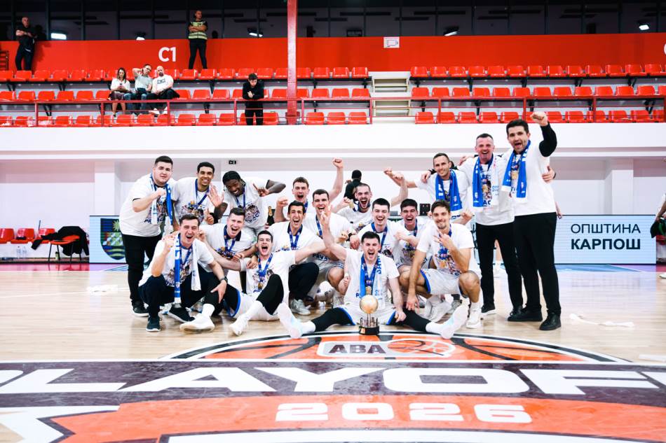 Trajs četiri sekunde prije kraja utišao Skoplje: Široki šampion ABA 2 lige!