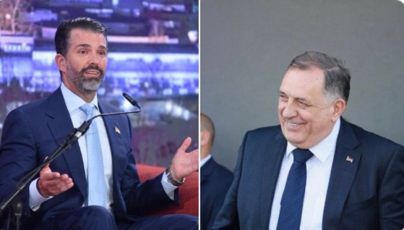 Dodik o značaju posjete Trampa Mlađeg Banjaluci: Srpska gradi prijateljstva širom svijeta