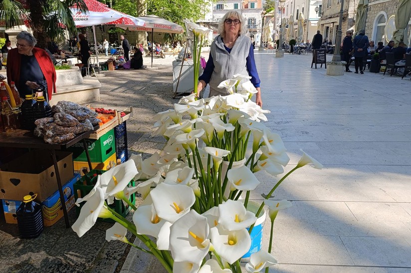 Trebinjka osvojila pijacu: Ljubičine kale postale hit među kupcima