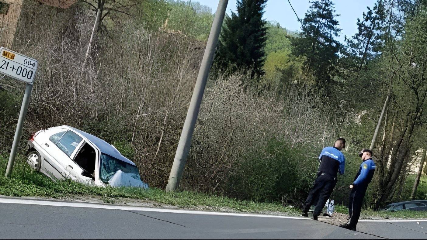 Sudar dva vozila, jedna osoba prevezena na UKC