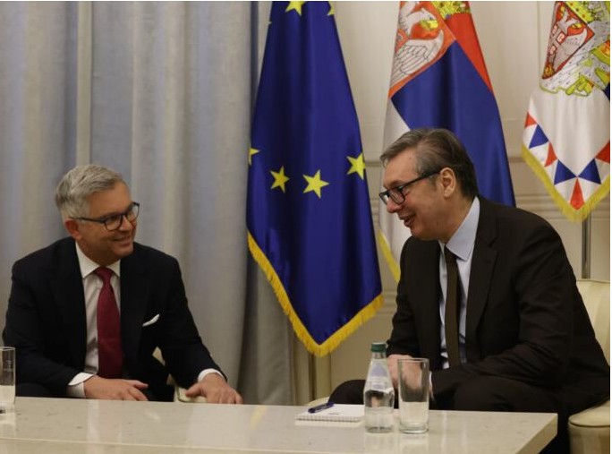 Vučić sa Brunerom: Cilj Beograda da do kraja godine ispuni sve kriterijume za članstvo u EU