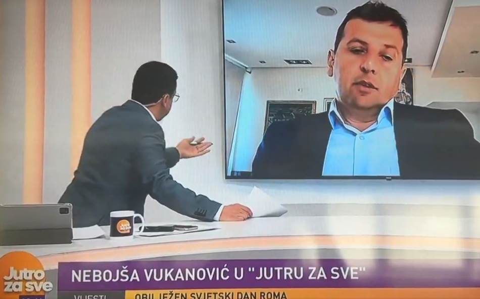 Vukanović isključen iz jutarnjeg programa BHRT-a: “Ja navijam za Srbiju, ne mogu voljeti dvije žene” VIDEO