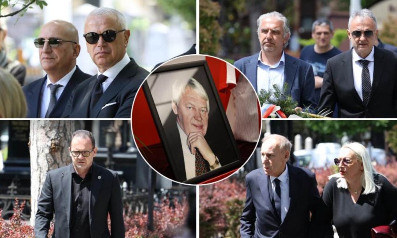 Beograd se oprostio od legende: Sahranjen Vladimir Cvetković