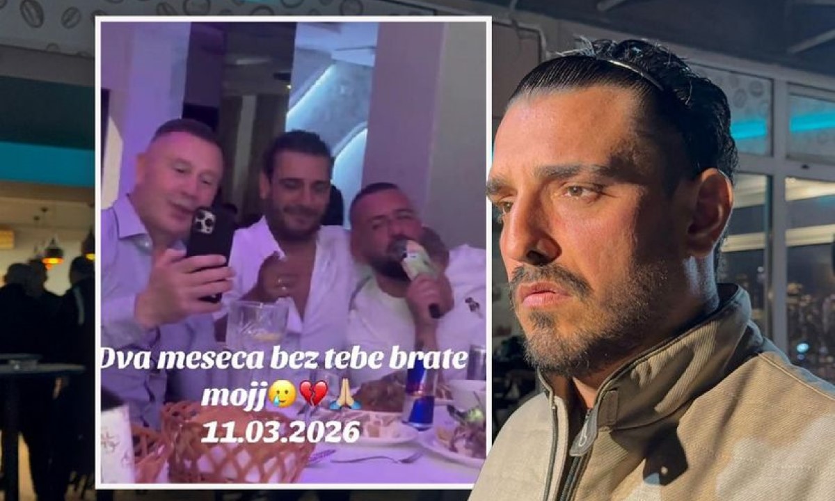 Lazić kroz suze pjevao: Ove stihove je posvetio pokojnom bratu VIDEO