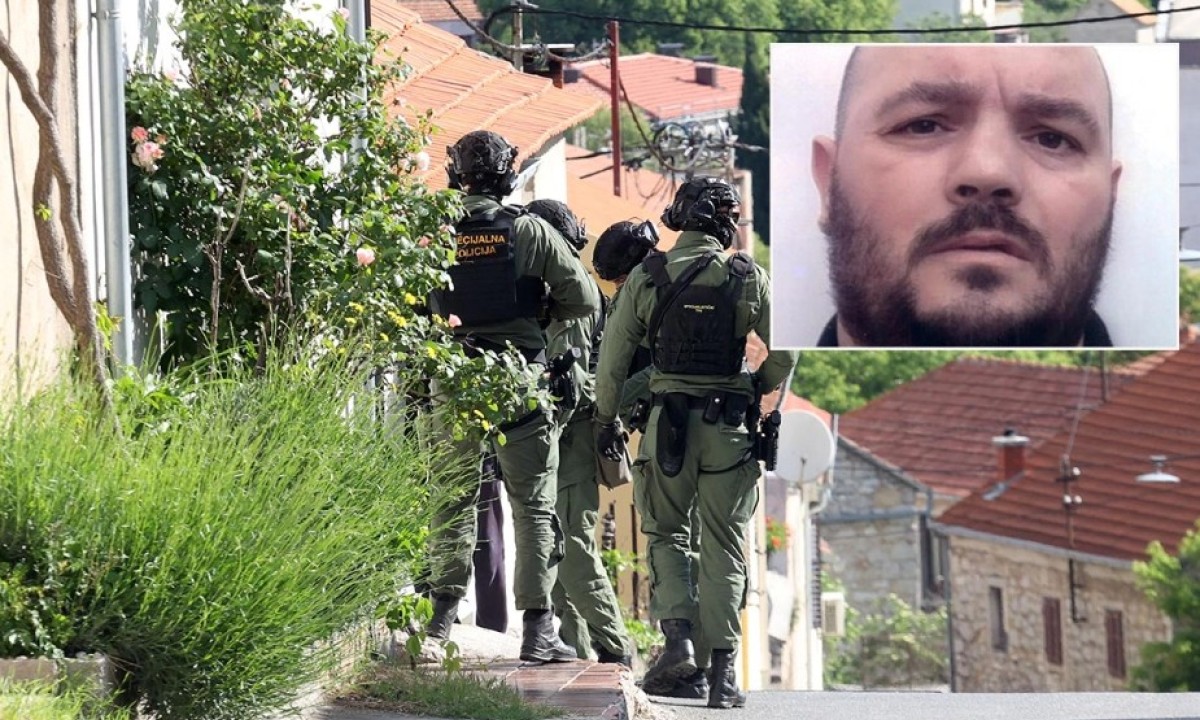 Detalji iz Drniša: Dostavljač ubijen, ubica snimljen u bijegu