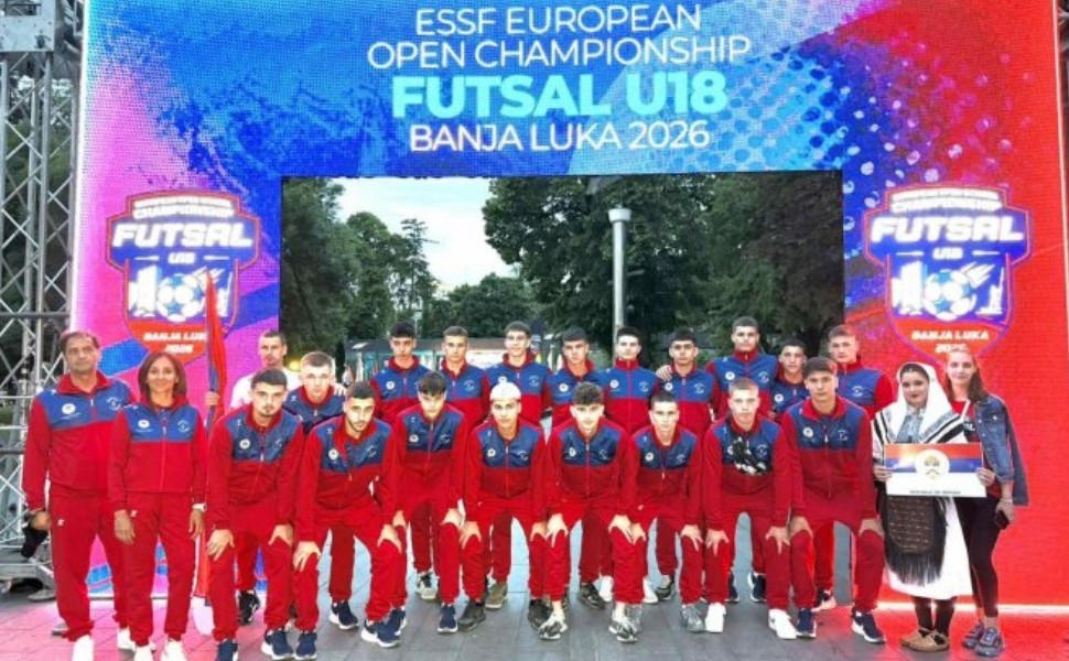 Više od 250 takmičara: U Banjaluci otvoreno Evropsko prvenstvo u futsalu VIDEO