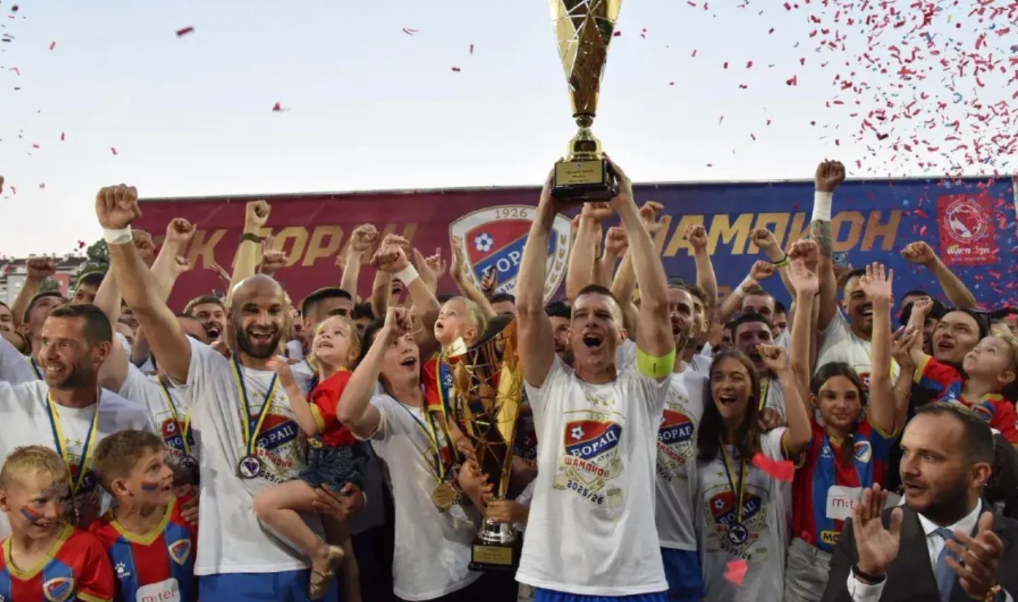 Uručen pehar i medalje! Borac je šampion