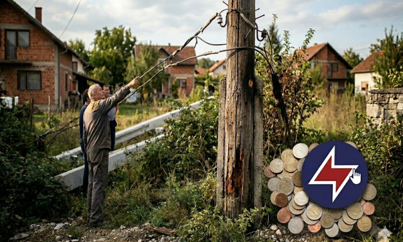 Žice padaju, bandera u travi: Milioni za obnovu elektro-mreže čekaju procedure