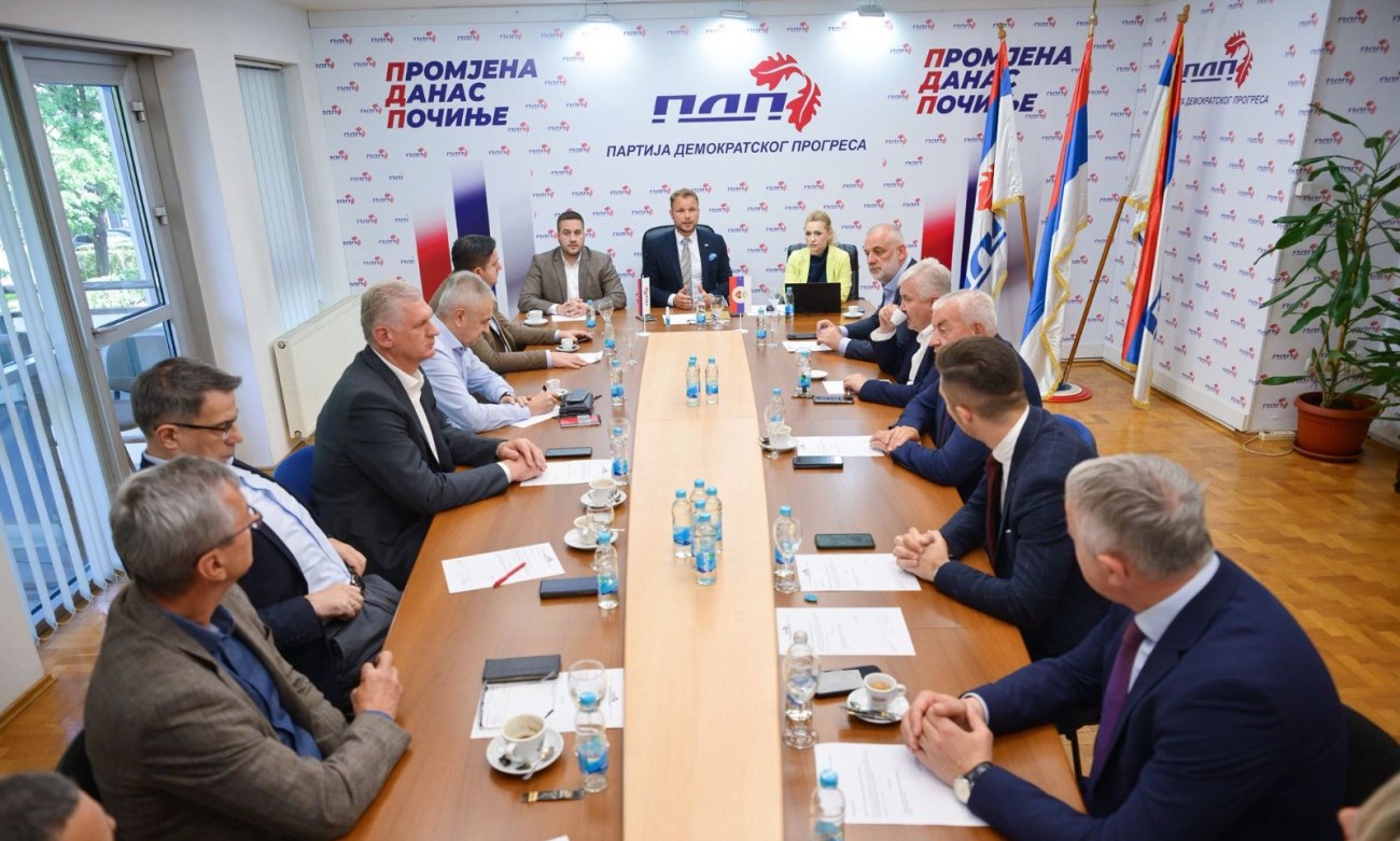 Predsjedništvo PDP-a zaključilo: Crnadak ostao usamljen, potvrđen sporazum sa SDS-om