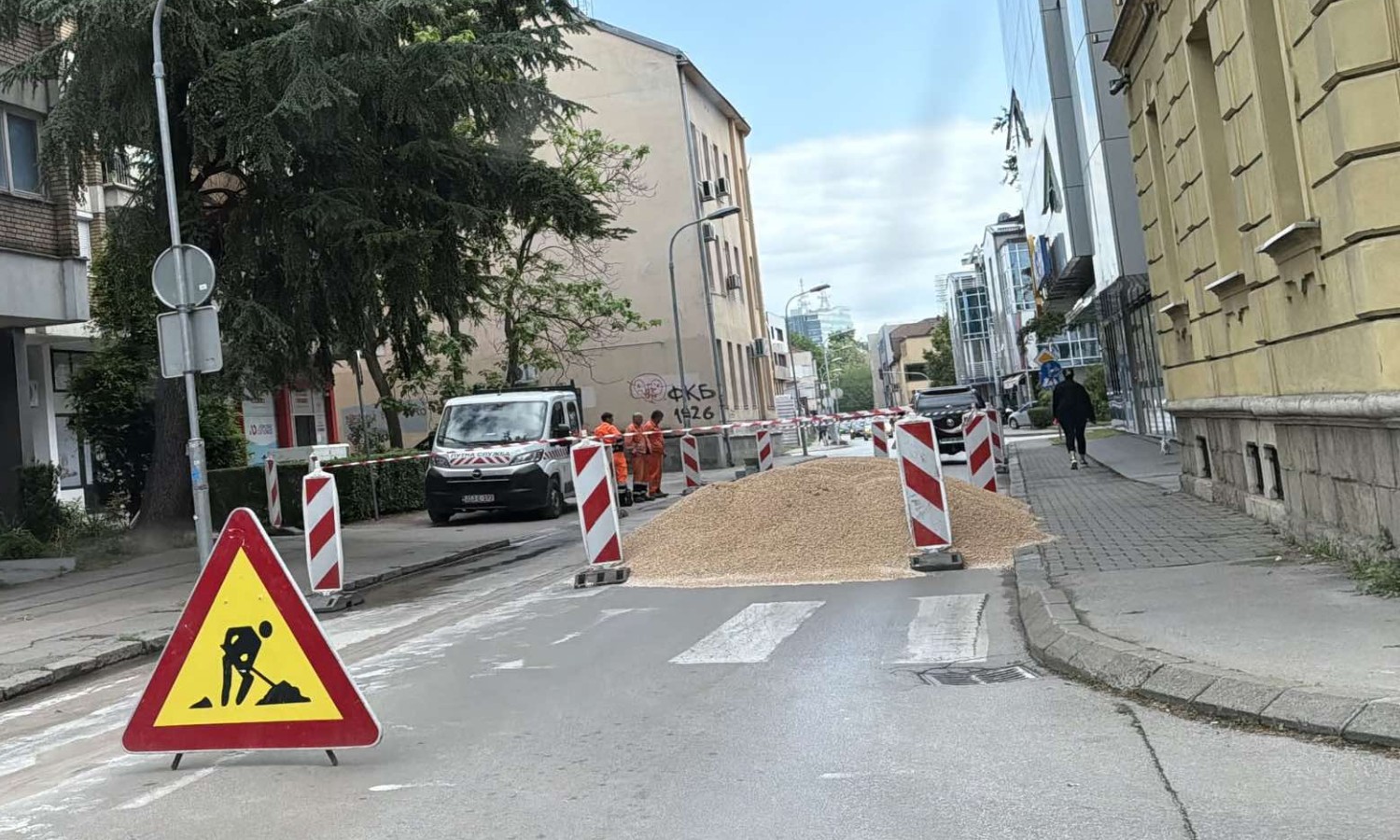 Centar Banjaluke ponovo raskopan: Kolaps u najavi, radovi idu sve do Doca FOTO