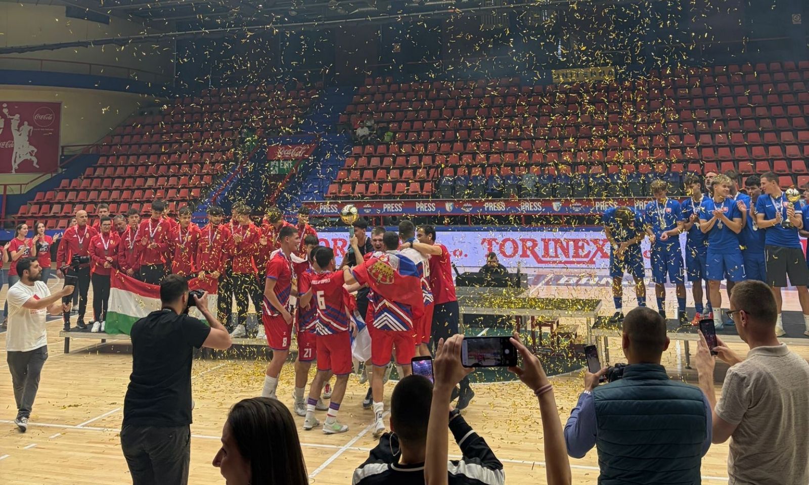 Evropska titula stigla u Banjaluku: Republika Srpska osvojila prvenstvo u futsalu FOTO/VIDEO