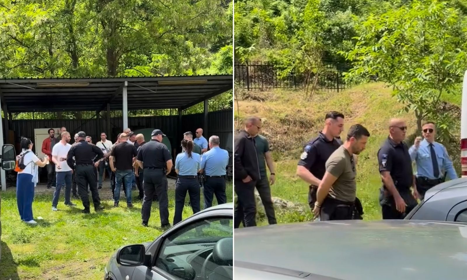 Šest mladića iz Crne Gore privedeno kod Prizrena: Kažnjeni nakon razvijanja zastave Srbije VIDEO