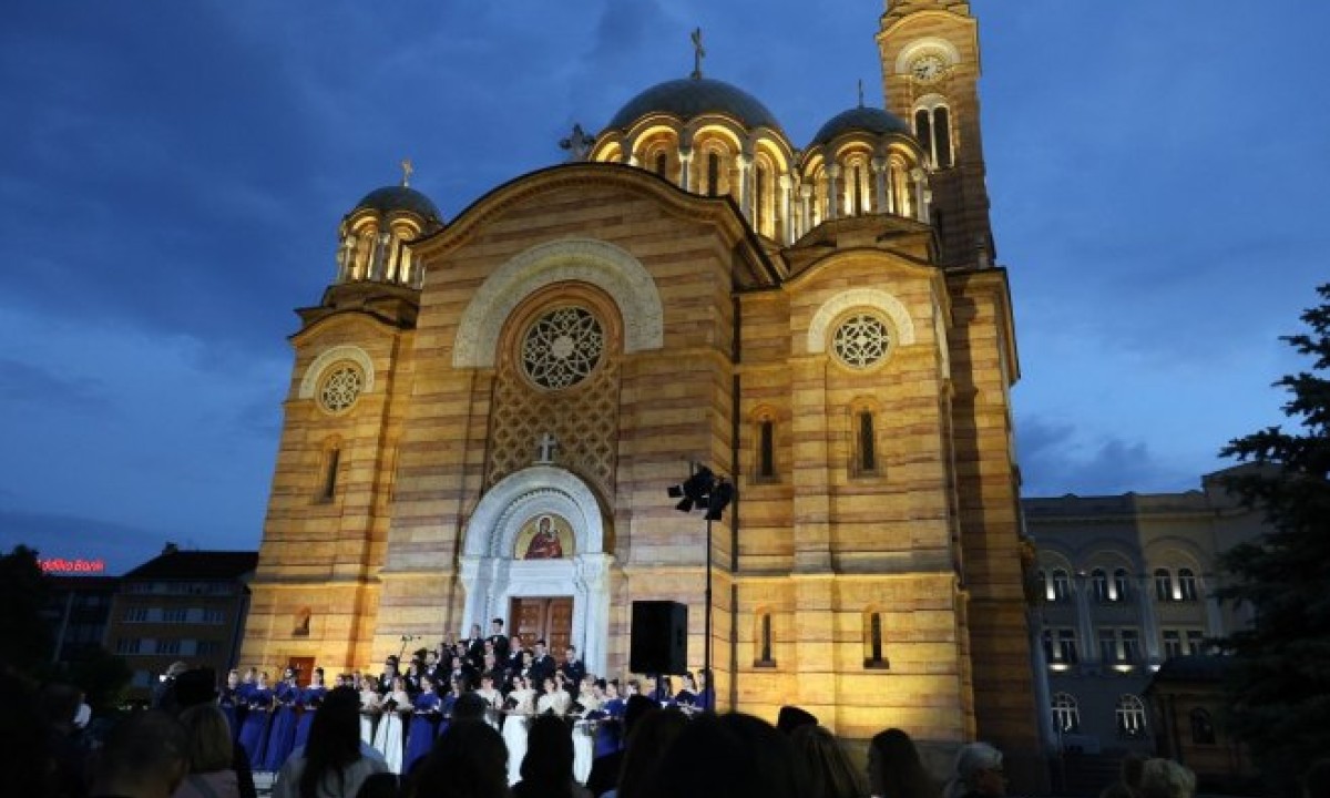 Počelo obilježavanje Spasovdana: Praznično bdenije u Hramu Hrista Spasitelja u Banjaluci FOTO