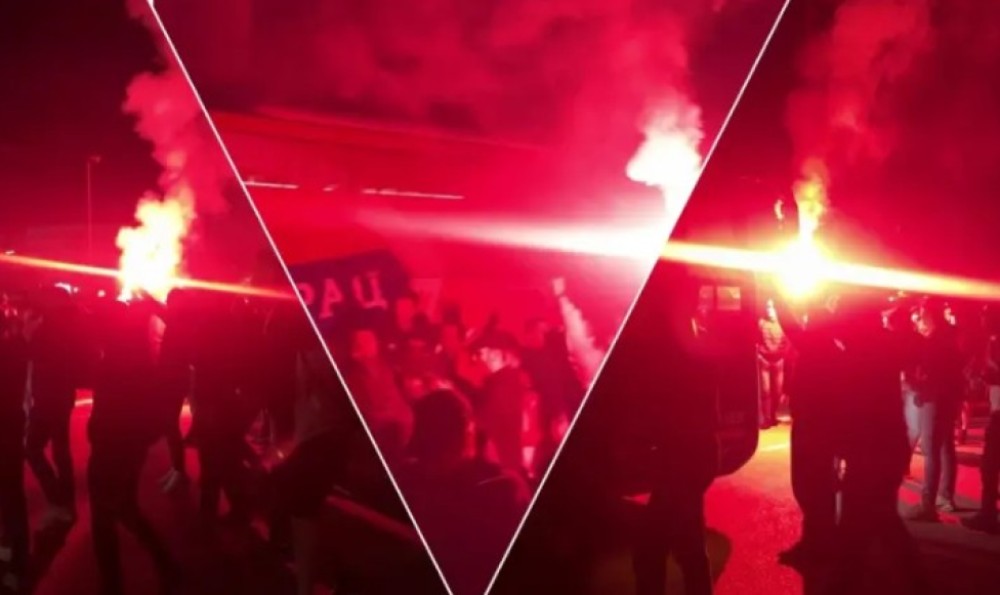 Spektakularan doček u Banjaluci: Navijači Borca ovako “nagradili” titulu šampiona VIDEO