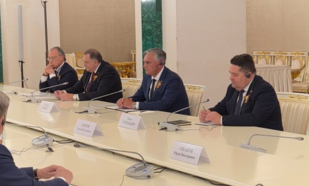 Karan na sastanku sa Putinom: Partnerstvo Rusije i Srpske zasnovano na iskrenom povjerenju