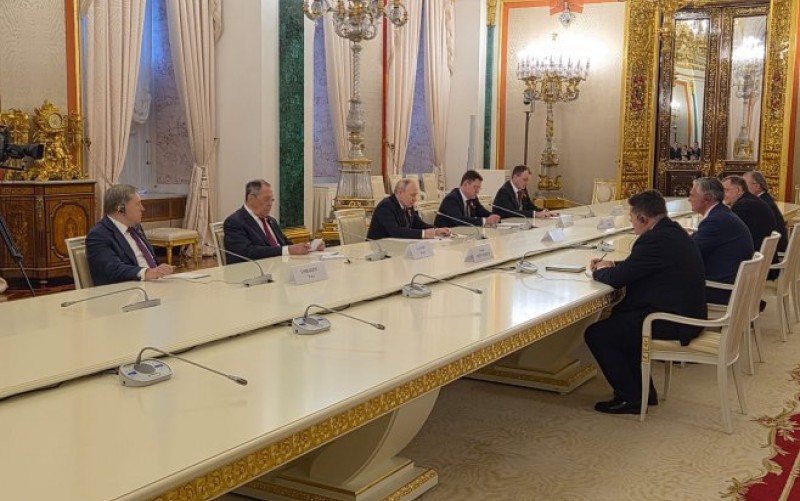 Sastanak u Kremlju: Putin sa delegacijom Republike Srpske FOTO