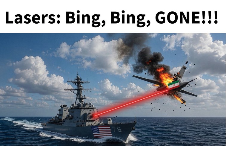Ovo je objavio Donald Tramp: Laseri: Bing, bing, GOTOVO