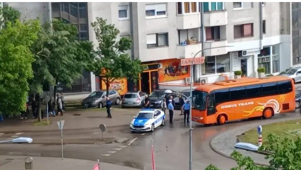Ne može se prema dvorani Borik: Policija reguliše saobraćaj u Banjaluci