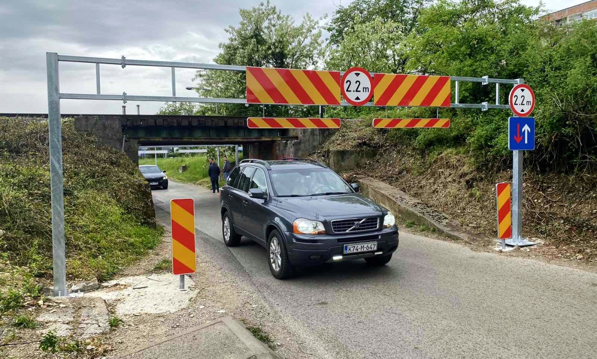 Unapređenje bezbjednosti! U Banjaluci postavljen sistem preventivne kontrole visine FOTO