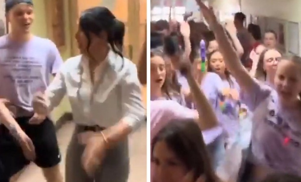 Gore društvene mreže: Profesorica iz Hrvatske “pokidala” ples sa maturantima VIDEO