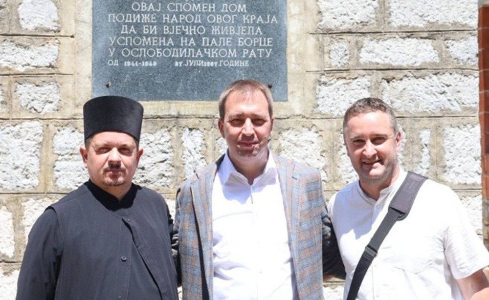 Selak prvi zvaničnik Srpske u posjeti Bojištu: Ne zaboravljamo svoj narod u FBiH