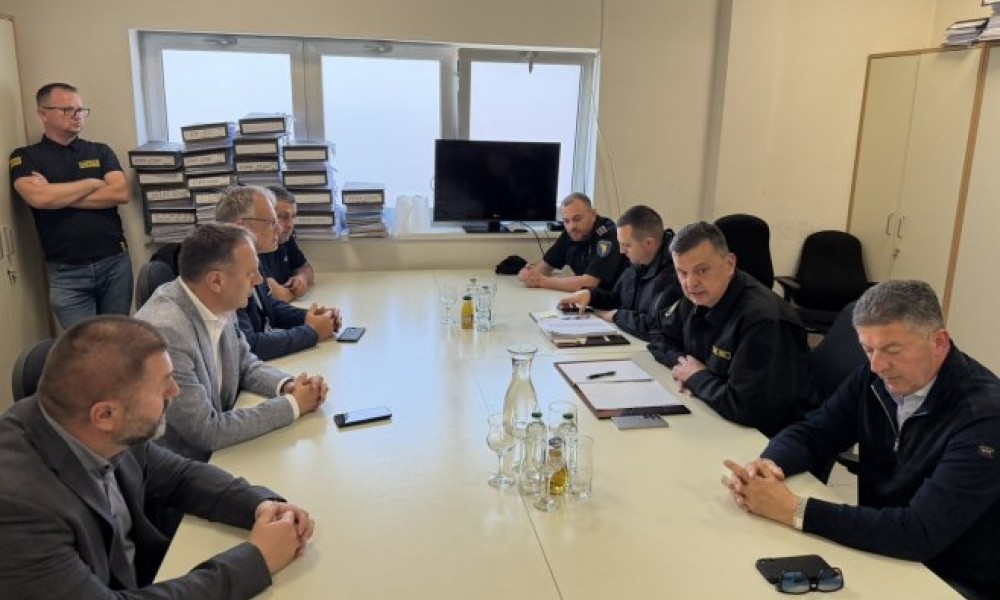 Tema granični prelaz i terminal: Sastanak UIO BiH i privrednika u Gradišci