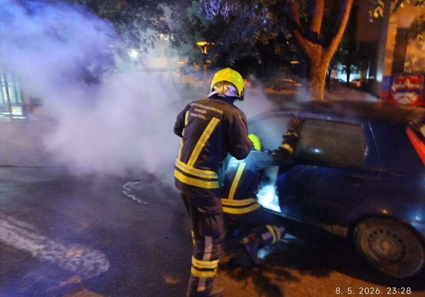 Više intervencija u Banjaluci: Vatrogasci gasili požar i spasili mačku FOTO