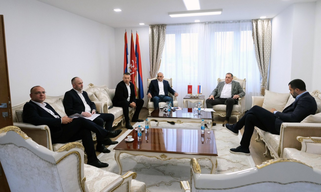 Dodik sa Nešićem i Banjcem: Razgovori o projektima nakon izbora