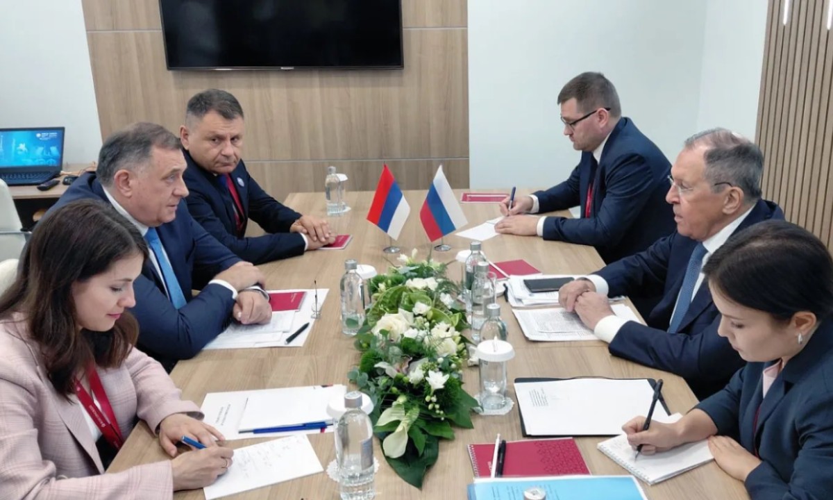 Lavrov i Dodik oči u oči: Razgovarali o BiH, NATO-u i odnosima sa Zapadom VIDEO