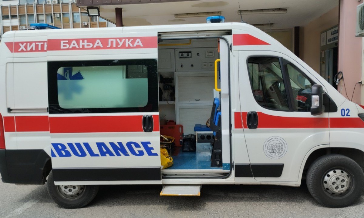 Nezgoda u Banjaluci: Povrijeđen motociklista